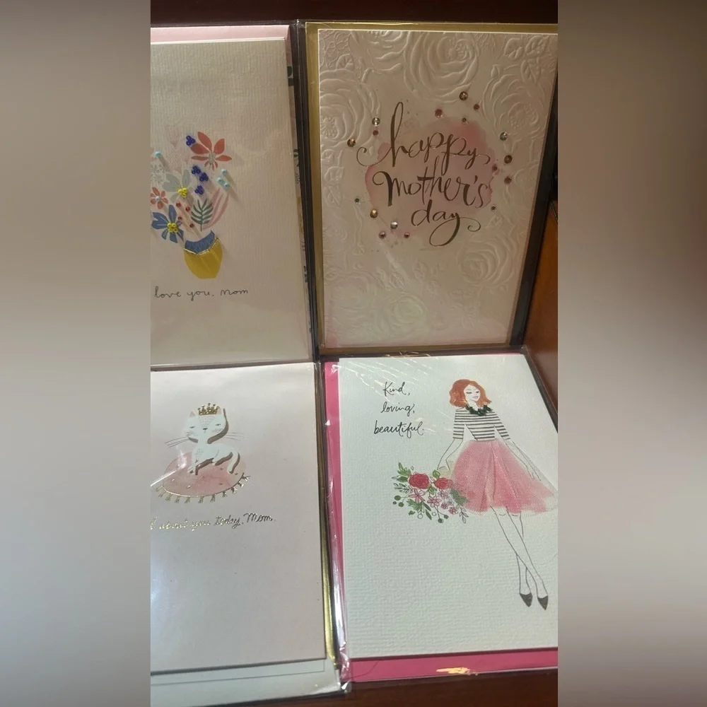Hallmark Signature Mothers Day Cards 8 Lot